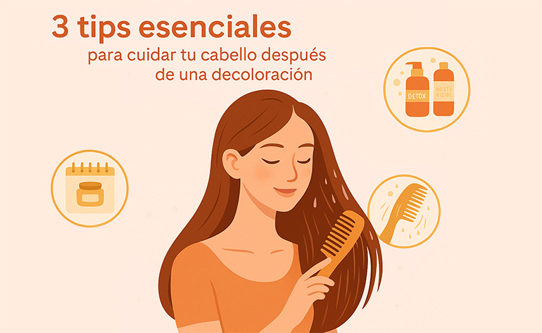 3 tips post decoloración